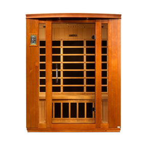 Dynamic Bellagio 3-person Low EMF (Under 8MG) FAR Infrared Sauna (Canadian Hemlock)