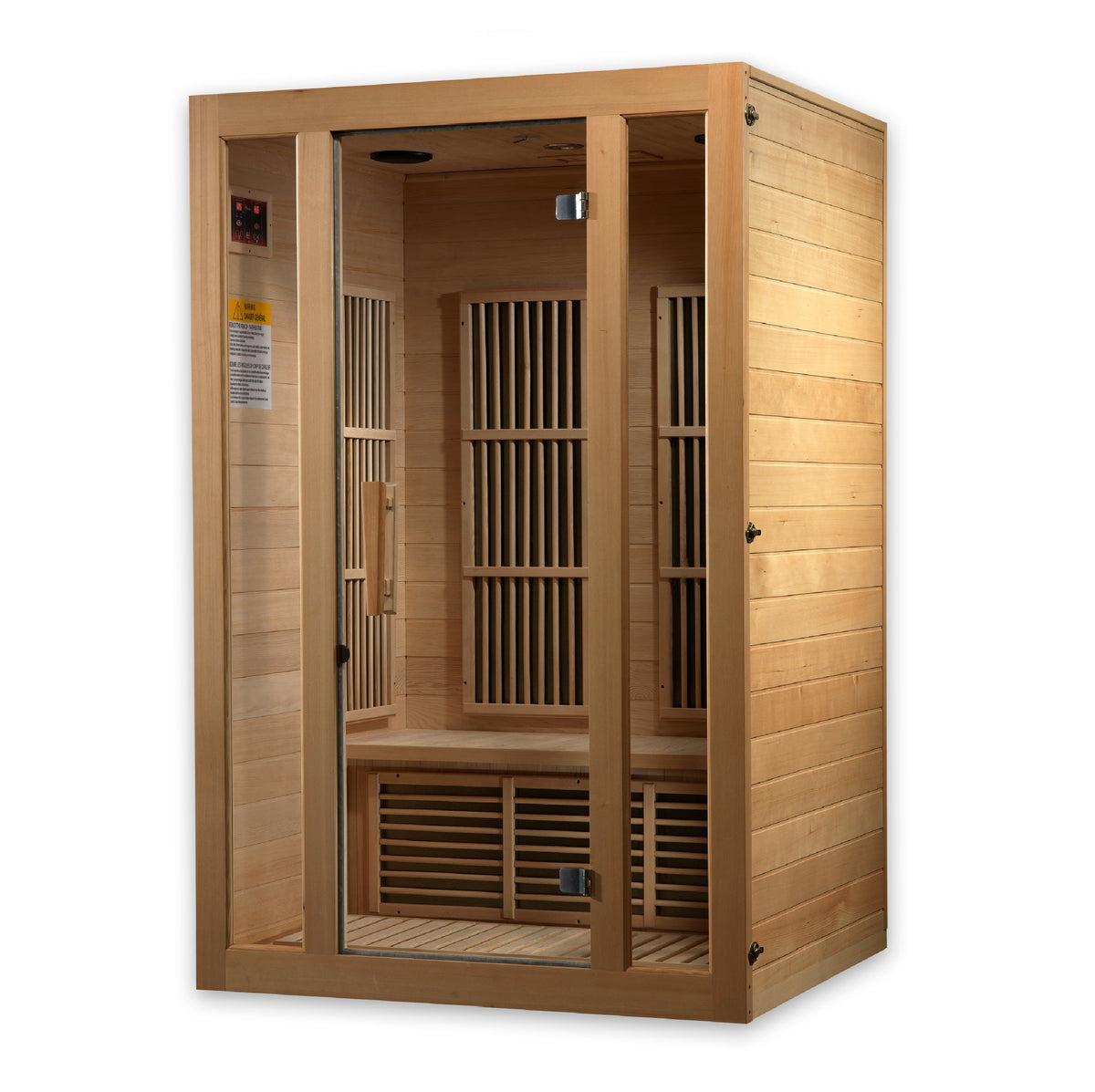 Maxxus "Seattle" 2-Person Low EMF FAR Infrared Sauna MX-J206-01