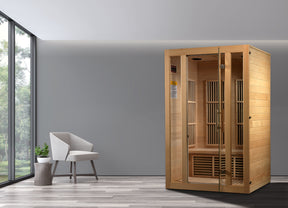 Maxxus "Seattle" 2-Person Low EMF FAR Infrared Sauna MX-J206-01